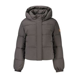 Guess Jeans Black Polyester Women's Women's Jacket
